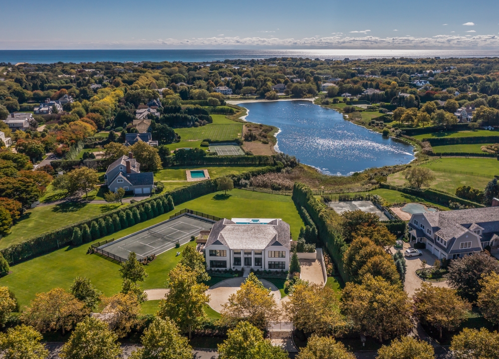 Aerial,View,Of,The,Hamptons